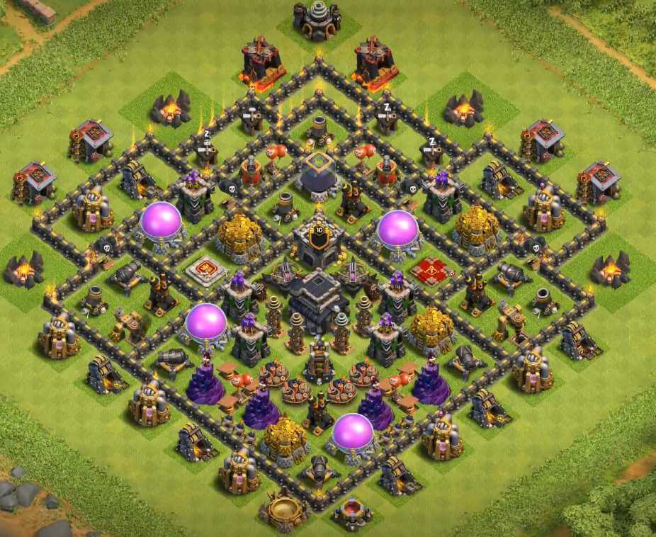 BASE TROPHY TH 9 COC