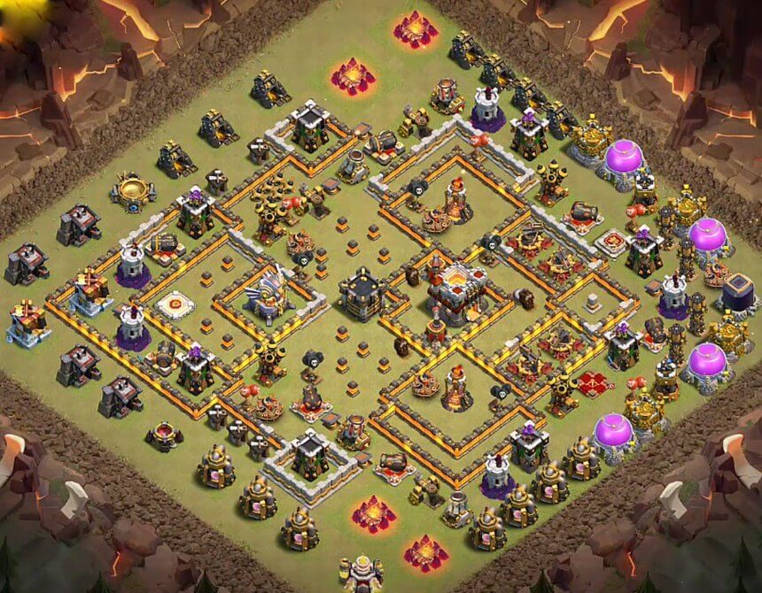 Base WAR COC TH 11 Terkuat 2020