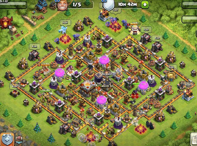 Base COC TH 11